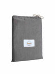 Σεντόνι Αιγαίον Non Iron με λάστιχο 100X200+40 / Black